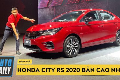 Honda City RS 2020 bản cao cấp nhất được trang bị những gì