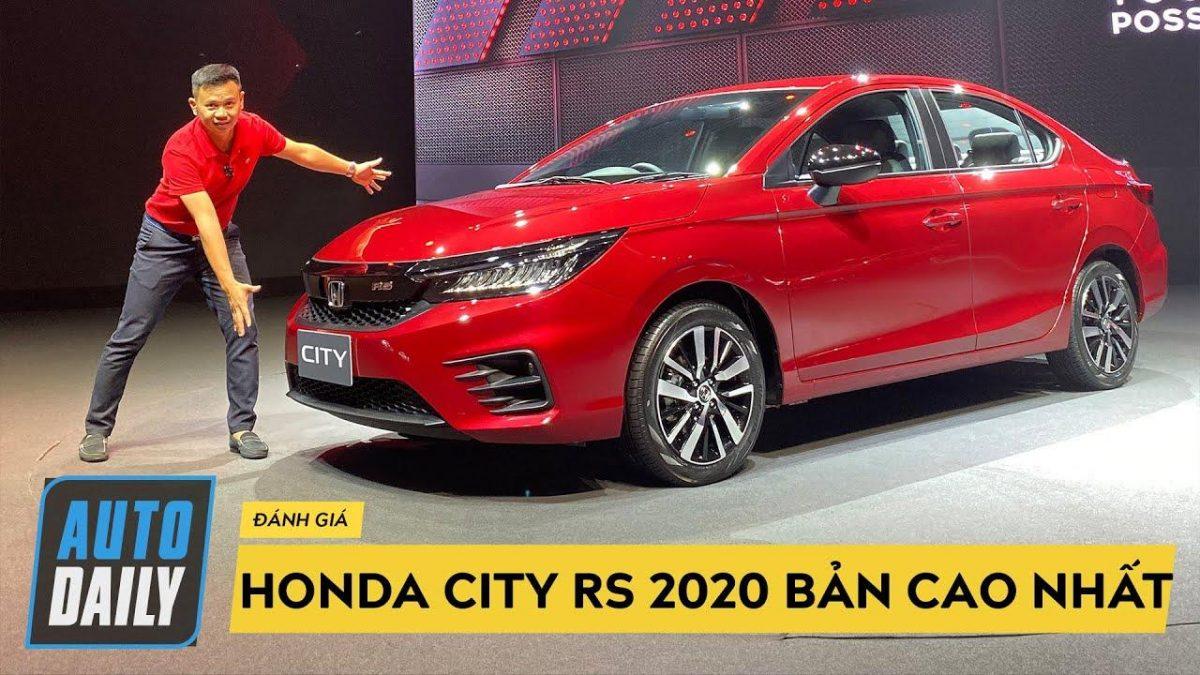 Honda City RS 2020 bản cao cấp nhất được trang bị những gì